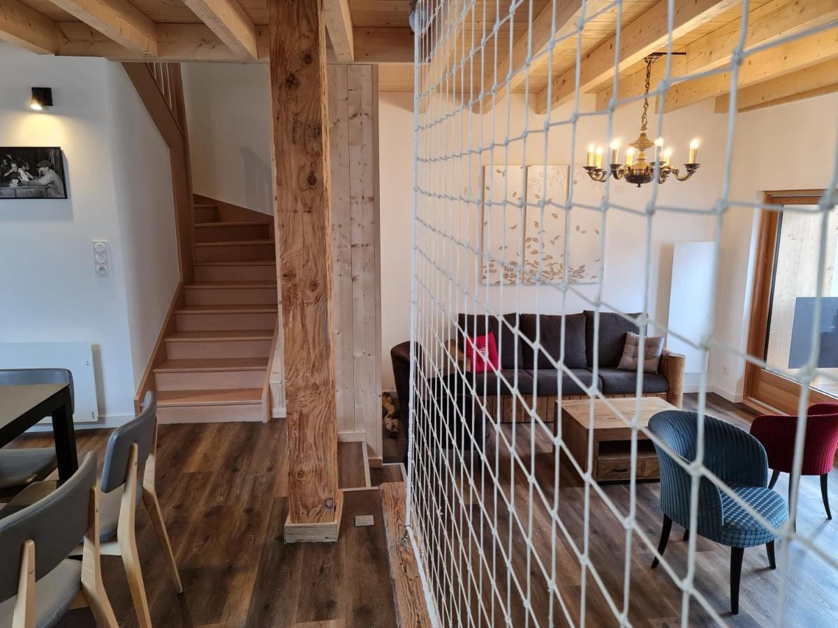 La Maizon Du Bois - Le Haut Appartement De 130 M2 - Le Bas Appartement De 70 M2 La Plagne Dış mekan fotoğraf